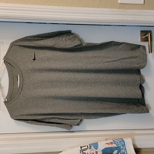 Grey dry fit t shirt